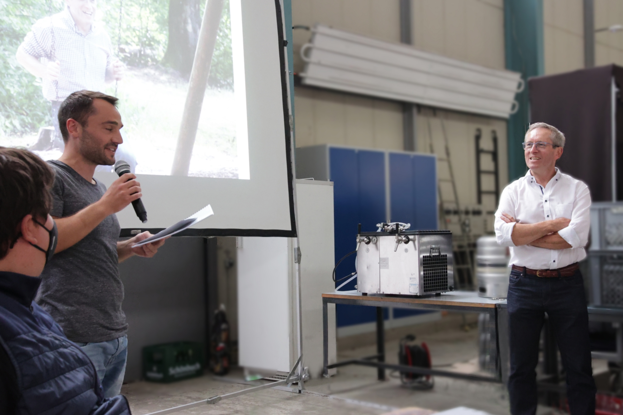 ... und der Dank der Arbeitsgruppe