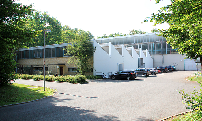 Anlieferung: Versuchshalle IAG